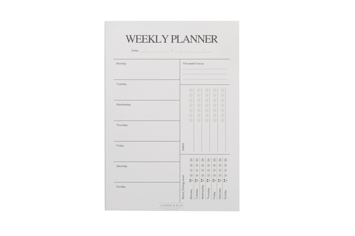 Weekly Planner