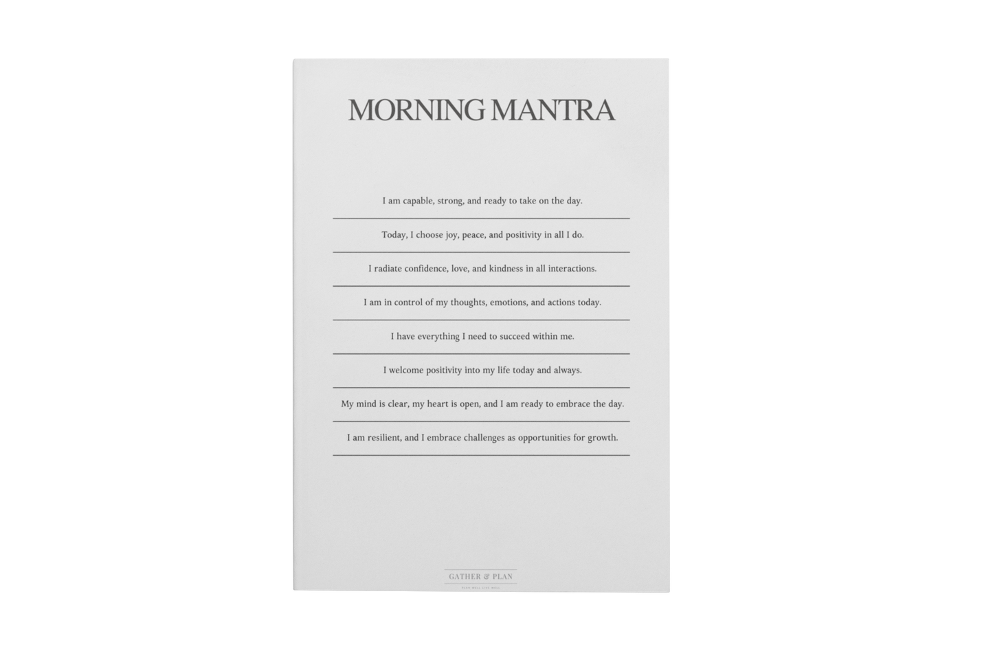 Daily Reflections & Gratitude