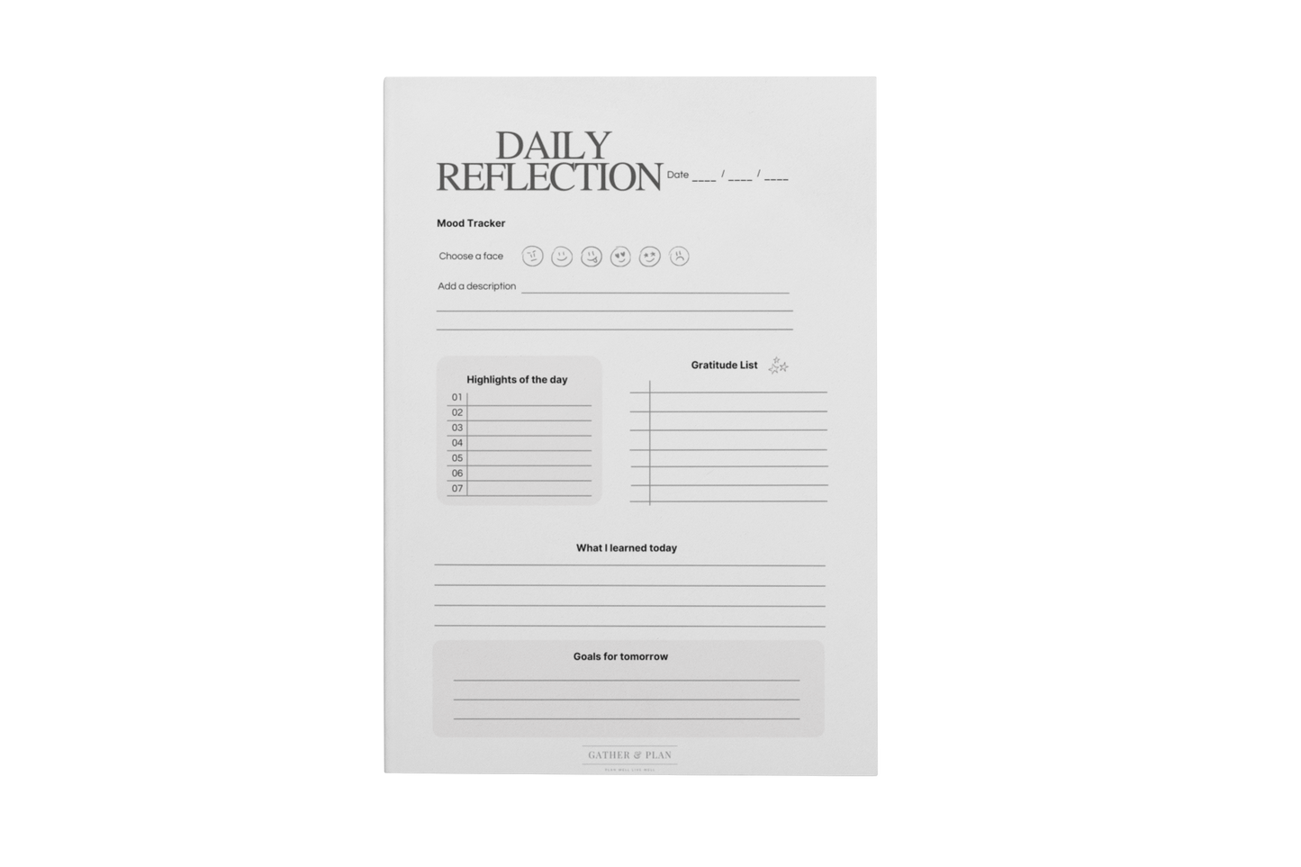 Daily Reflections & Gratitude