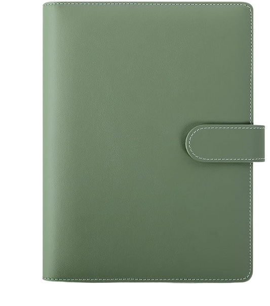 Olive Green Ring Binder Journal