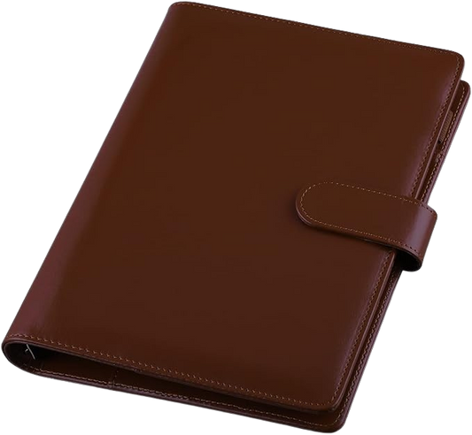 Brown Ring Binder Journal