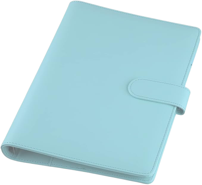 Blue Ring Binder Journal