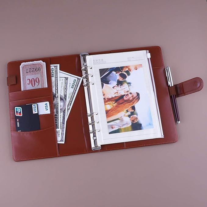 Brown Ring Binder Journal