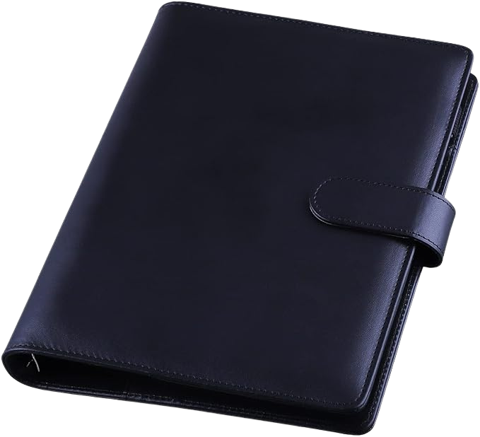 Black Ring Binder Journal