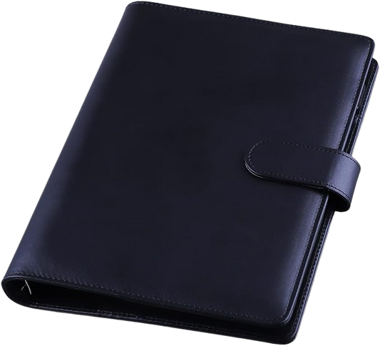 Black Ring Binder Journal