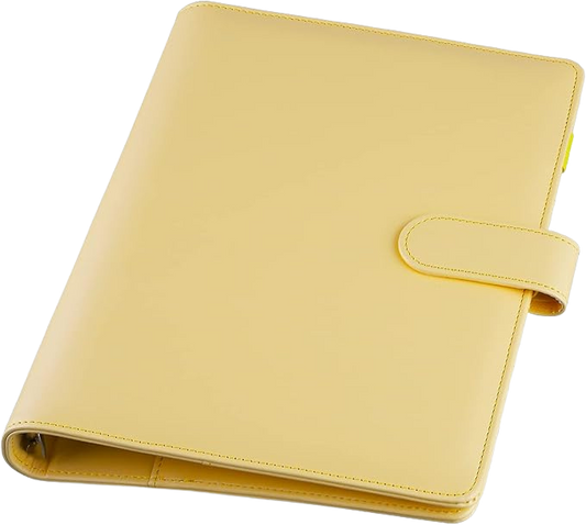 Yellow Ring Binder Journal